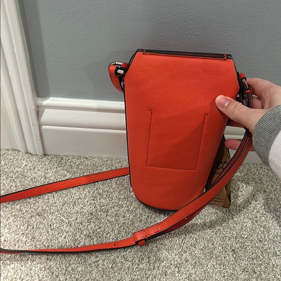 Ecco Women's Red Crossbody Bag - Picture 2 of 5